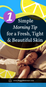 Beautifully fresh skin - morning ritual