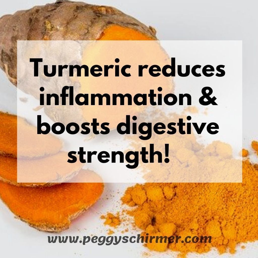 Turmeric! Oh, Turmeric! ???⁠ - PeggySchirmer.com