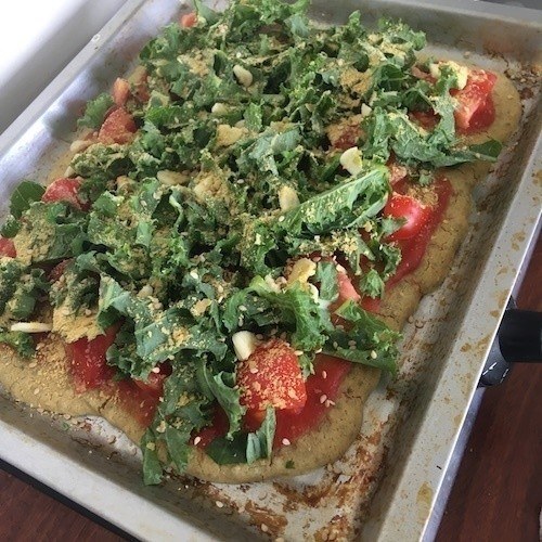 healthy Pizza, gluten-free, plant based, vegan 2