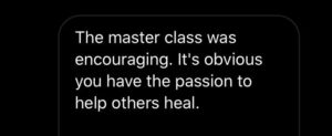 Feedback 2 Masterclass Feedback 2 Masterclass