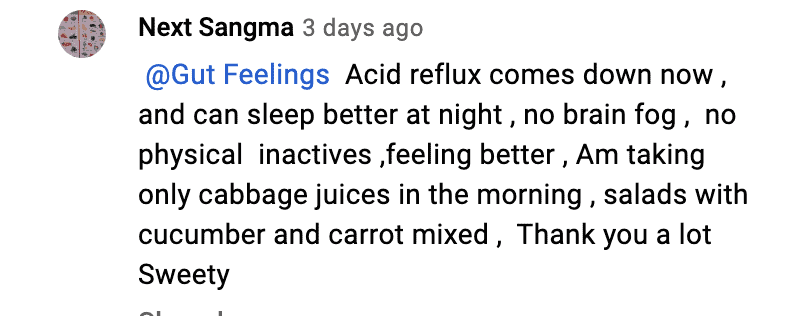 Acid reflux & sleep better